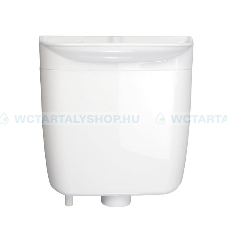 ECOSYSBOX Round WC tartály műanyag váz és mosdós tető - Fehér - ABS műanyag - ECOSYSBOX Round WC tartály alkatrészek
